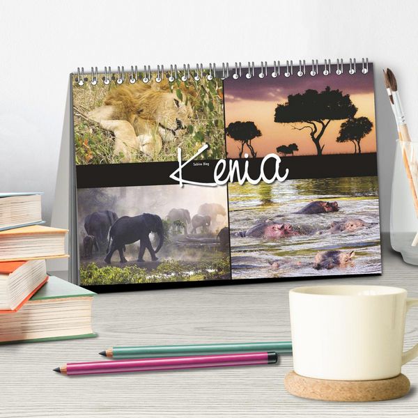 Produktbild: Kenia (Tischkalender 2026 DIN A5 quer), CALVENDO Monatskalender