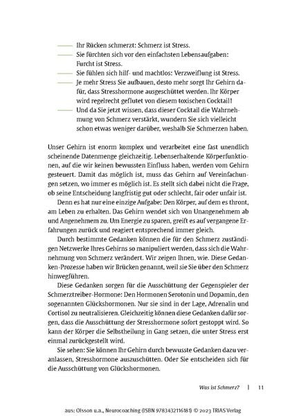 Produktbild: Neurocoaching - Wie der K&ouml;rper den Schmerz vergisst