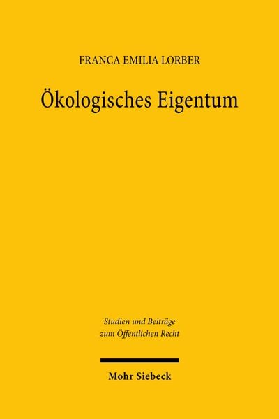 Produktbild: &Ouml;kologisches Eigentum
