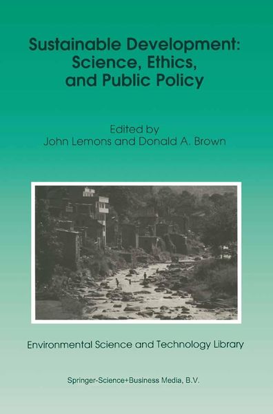 Produktbild: Sustainable Development: Science, Ethics, and Public Policy