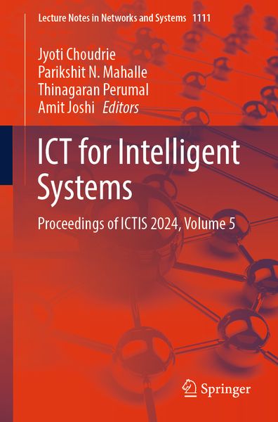 Produktbild: ICT for Intelligent Systems
