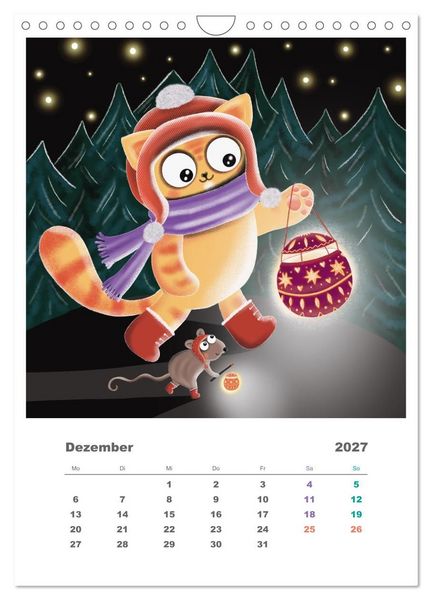 Produktbild: Leopold der Dritte - Ein Kater zum Knuddeln (Wandkalender 2027 DIN A4 hoch), CALVENDO Monatskalender