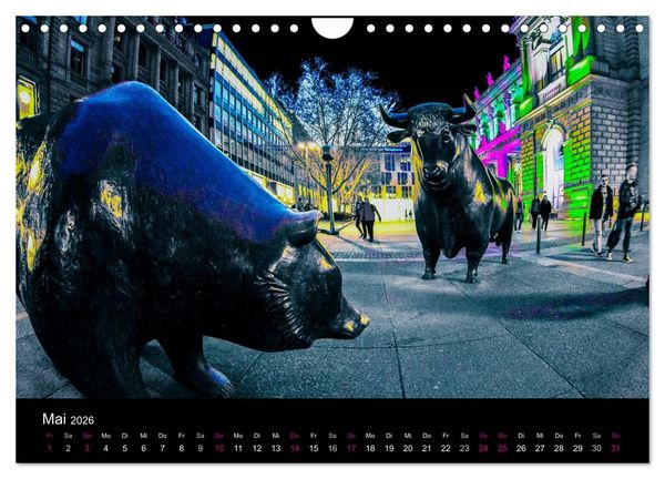 Produktbild: Luminale Frankfurt (Wandkalender 2026 DIN A4 quer), CALVENDO Monatskalender