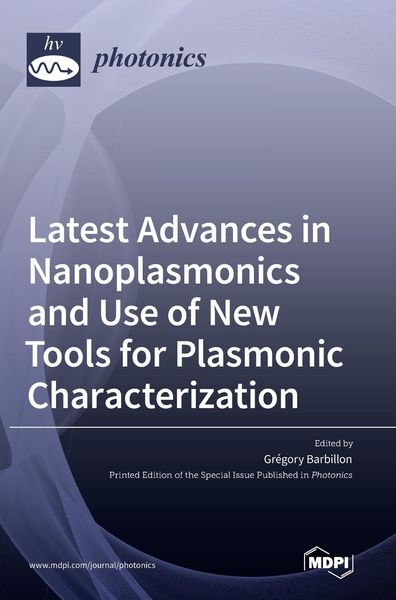Produktbild: Latest Advances in Nanoplasmonics and Use of New Tools for Plasmonic Characterization