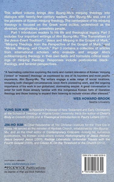 Produktbild: Reading Minjung Theology in the Twenty-First Century