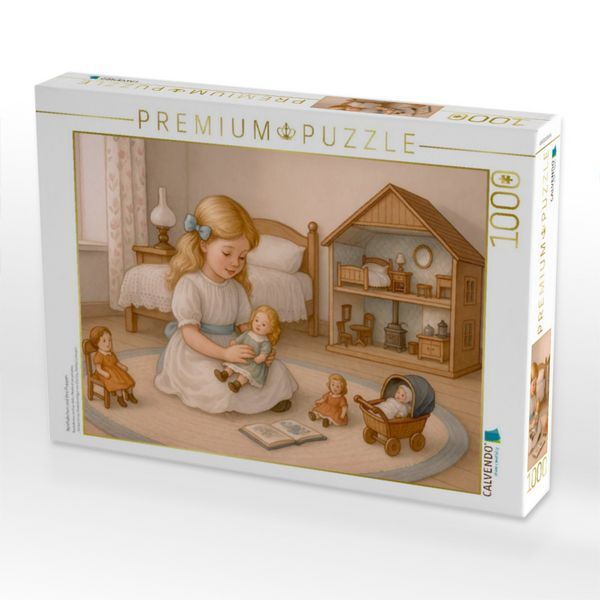 Produktbild: CALVENDO Puzzle Nesth&auml;kchen und ihre Puppen | 1000 Teile Lege-Gr&ouml;&szlig;e 64x48cm Foto-Puzzle f&uuml;r gl&uuml;ckliche Stunden