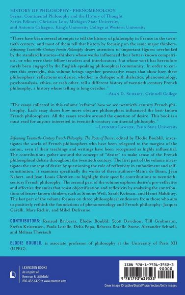 Produktbild: Reframing Twentieth-Century French Philosophy