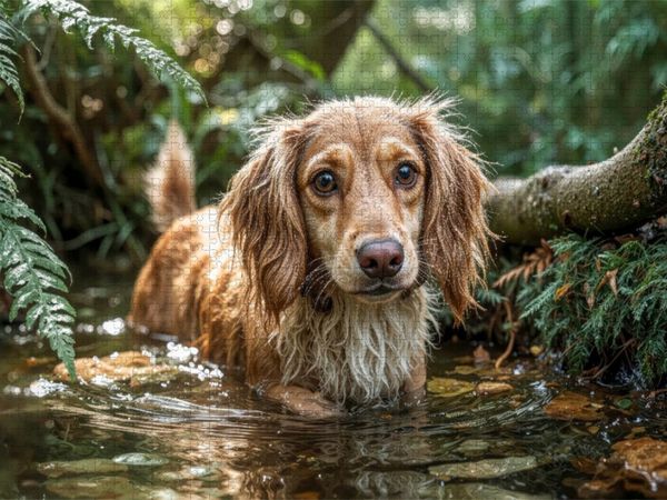 Produktbild: CALVENDO Puzzle Hoffentlich wird das Wasser nicht tiefer | 1000 Teile Lege-Gr&ouml;&szlig;e 64x48cm Foto-Puzzle f&uuml;r gl&uuml;ckliche Stunden