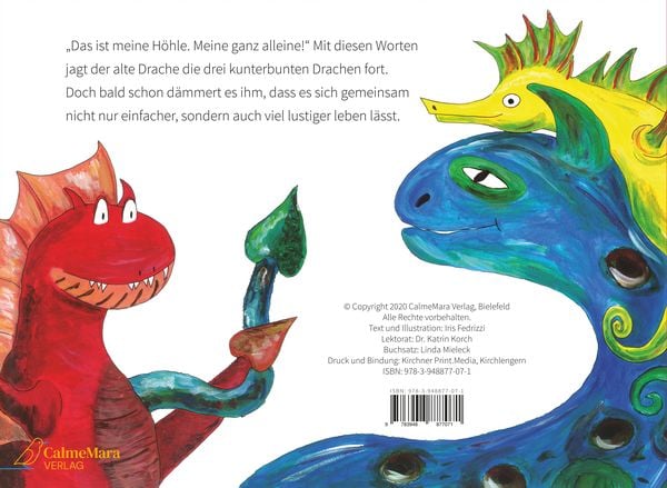 Produktbild: Drei kunterbunte Drachen