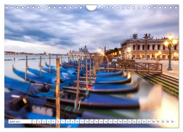 Produktbild: Venedig und Burano - Lagunenstadt und bunte H&auml;user (Wandkalender 2027 DIN A4 quer), CALVENDO Monatskalender