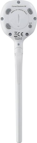 Produktbild: VOLTCRAFT DET4R Einstichthermometer Messbereich Temperatur -20 bis 250 &deg;C F&uuml;hler-Typ NTC Kontaktmessung