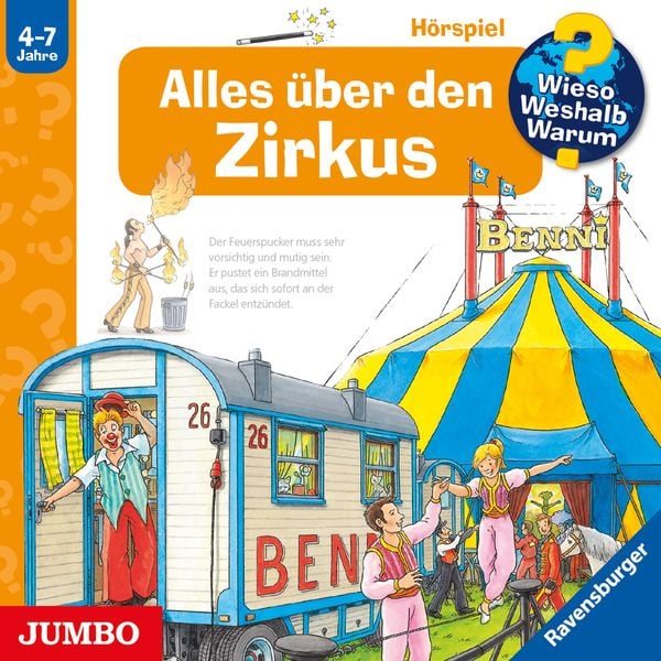 Produktbild: Alles über den Zirkus [Wieso? Weshalb? Warum? Folge 44]