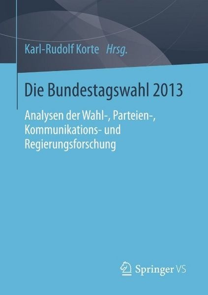 Produktbild: Die Bundestagswahl 2013