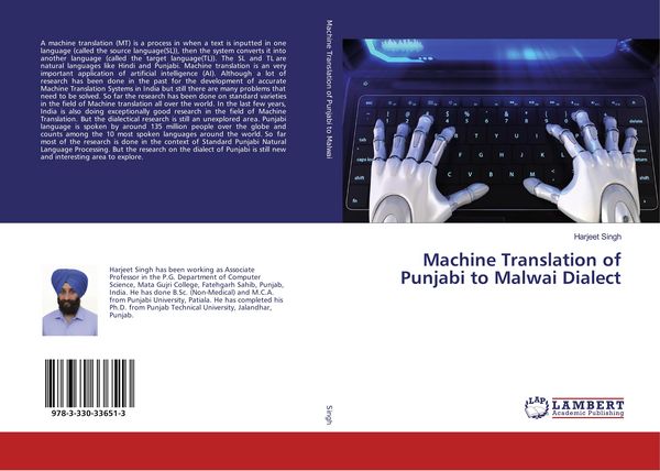 Produktbild: Machine Translation of Punjabi to Malwai Dialect