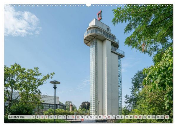 Produktbild: Bauhaus-Architektur in Essen (Wandkalender 2026 DIN A2 quer), CALVENDO Monatskalender