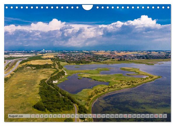 Produktbild: Malm&ouml; von oben (Wandkalender 2026 DIN A4 quer), CALVENDO Monatskalender