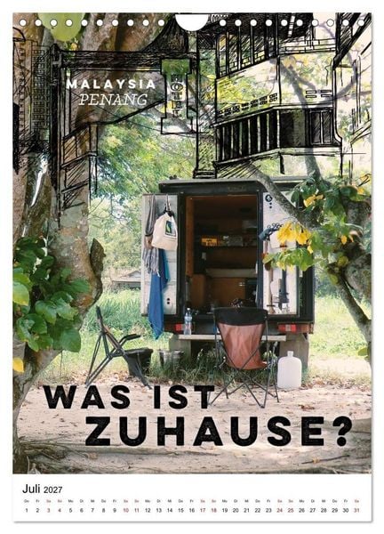Produktbild: INTO THE FAR und die gro&szlig;en Fragen des Reisens - A True Overland Story (Wandkalender 2027 DIN A4 hoch), CALVENDO Monatskalender