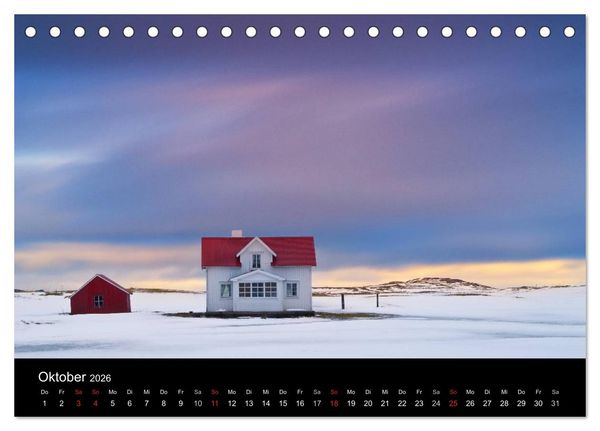 Produktbild: Norwegen (Tischkalender 2026 DIN A5 quer), CALVENDO Monatskalender