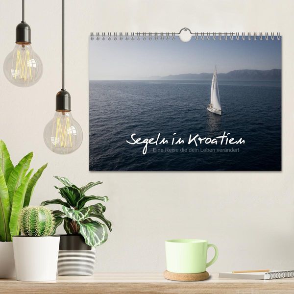 Produktbild: Segeln in Kroatien (Wandkalender 2026 DIN A4 quer), CALVENDO Monatskalender