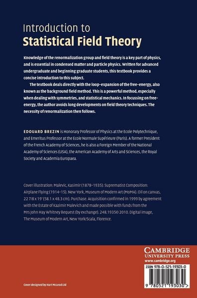Produktbild: Introduction to Statistical Field Theory
