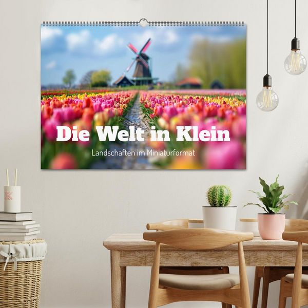 Produktbild: Die Welt in Klein (Wandkalender 2026 DIN A2 quer), CALVENDO Monatskalender