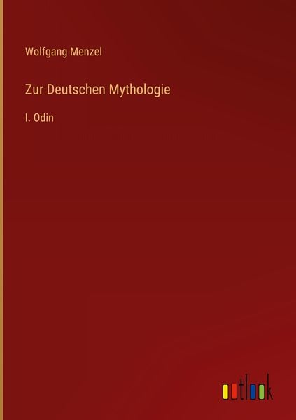 Produktbild: Zur Deutschen Mythologie