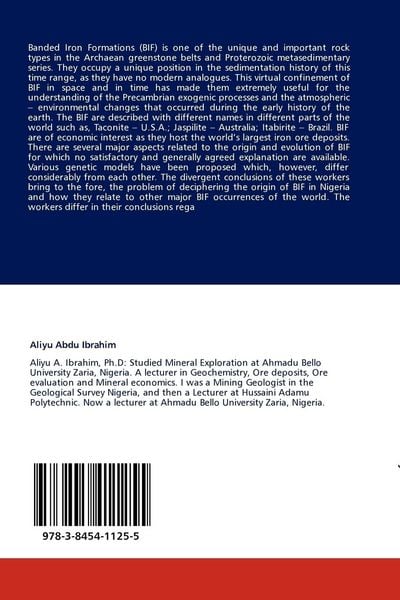 Produktbild: Banded Iron Formation: Petrology, Geochemistry and Genesis