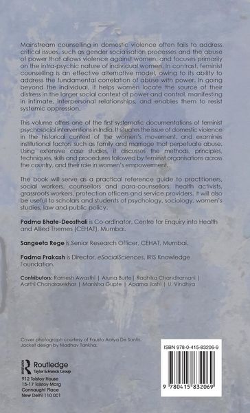 Produktbild: Feminist Counselling and Domestic Violence in India