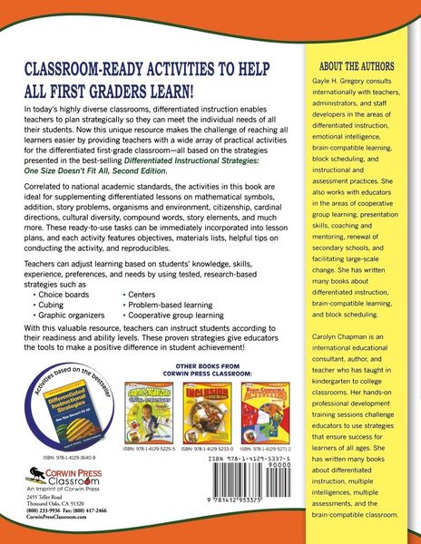 Produktbild: Activities for the Differentiated Classroom