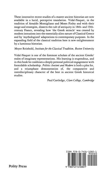 Produktbild: Politics Ancient and Modern