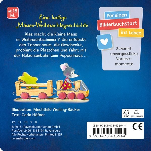 Produktbild: Die kleine Weihnachtsmaus