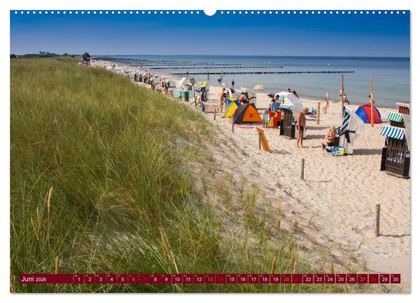 Produktbild: Mecklenburg &ndash; Vorpommern, Sch&ouml;nheiten im Land der Ostseek&uuml;ste (hochwertiger Premium Wandkalender 2026 DIN A2 quer), Kunstdruck in Hochglanz