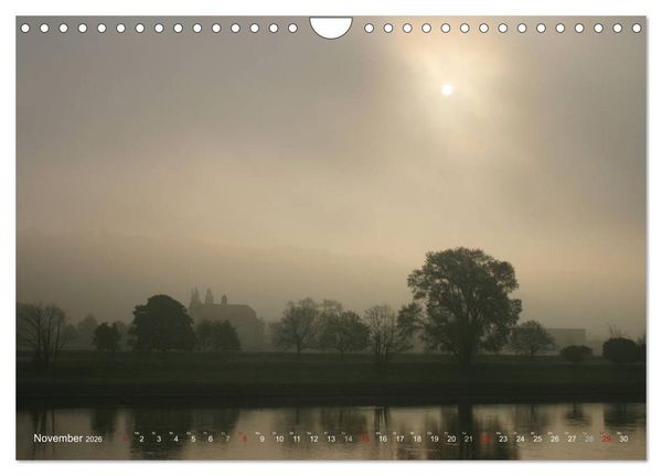 Produktbild: Die Elbe in Dresden-Laubegast (Wandkalender 2026 DIN A4 quer), CALVENDO Monatskalender