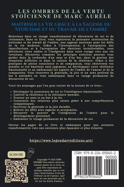 Produktbild: Les Ombres de la Vertu Sto&iuml;cienne de Marc Aur&egrave;le