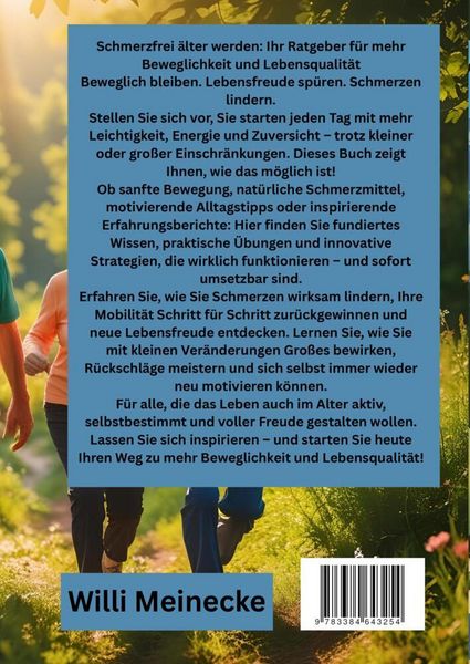Produktbild: Schmerzfrei &auml;lter werden: Ihr Ratgeber f&uuml;r mehr Beweglichkeit und Lebensqualit&auml;t