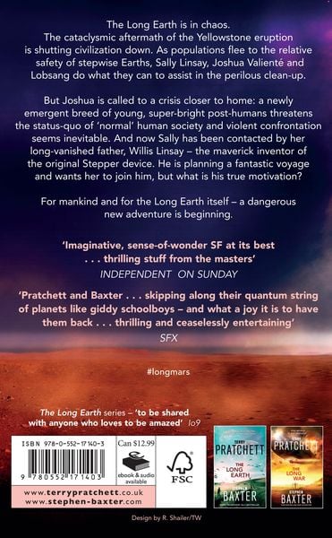 Produktbild: Pratchett, T: Long Earth 3/Long Mars