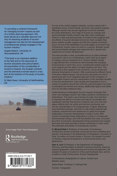 Produktbild: Understanding and Managing Tourism Impacts