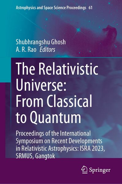 Produktbild: The Relativistic Universe: From Classical to Quantum