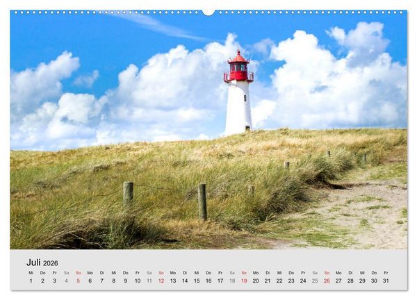 Produktbild: Sylt mein Inselblick (Wandkalender 2026 DIN A2 quer), CALVENDO Monatskalender