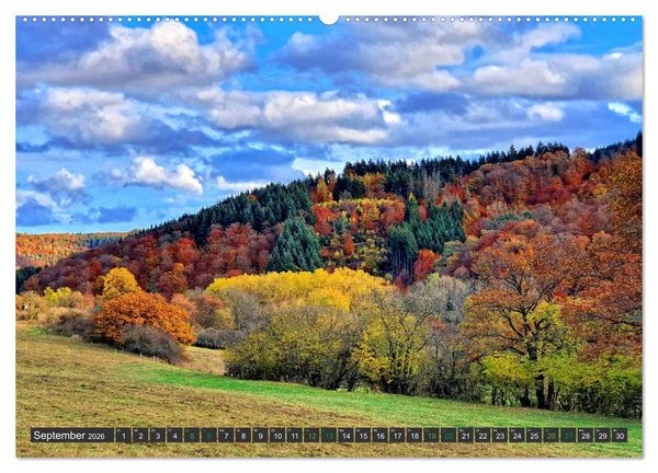 Produktbild: Sch&ouml;nes Biedenkopf Luftkurort in Hessen (hochwertiger Premium Wandkalender 2026 DIN A2 quer), Kunstdruck in Hochglanz
