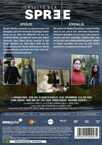 Produktbild: Jenseits der Spree: Spurlos / Adrenalin