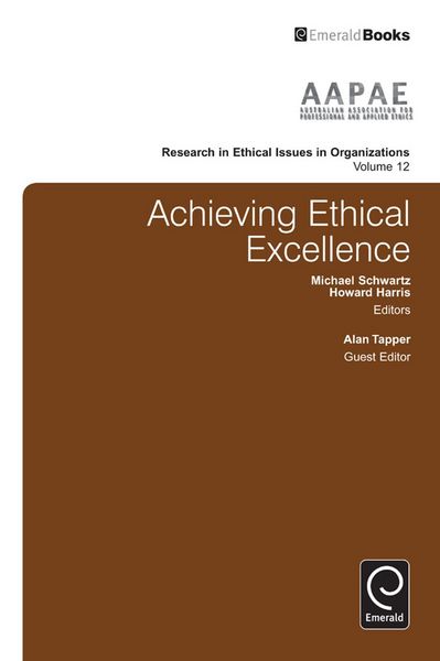 Produktbild: Achieving Ethical Excellence