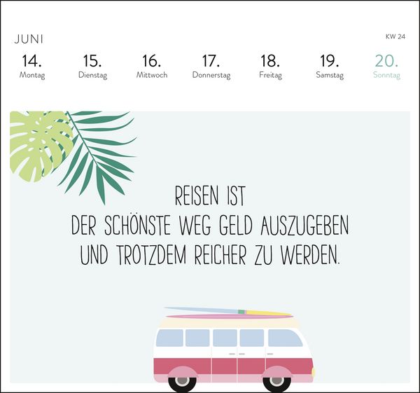 Produktbild: Postkartenkalender 2027: In dubio Prosecco