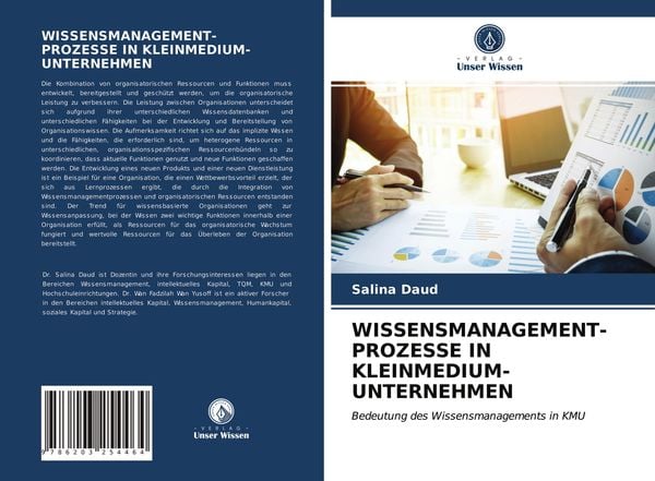 Produktbild: Wissensmanagement-Prozesse in Kleinmedium-Unternehmen