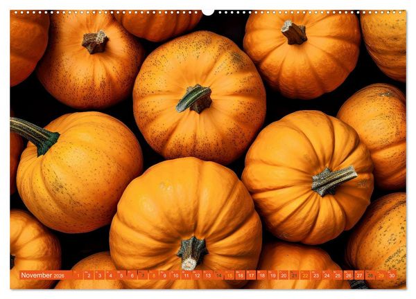 Produktbild: ORANGE - Gem&uuml;se und Obst -Vitaminreich (hochwertiger Premium Wandkalender 2026 DIN A2 quer), Kunstdruck in Hochglanz