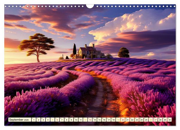Produktbild: Provence Urlaubstr&auml;ume (Wandkalender 2026 DIN A3 quer), CALVENDO Monatskalender