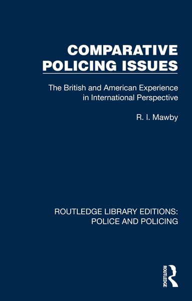 Produktbild: Comparative Policing Issues