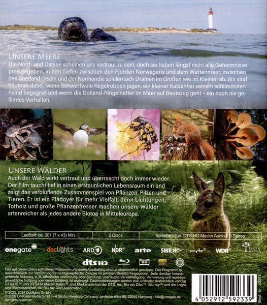 Produktbild: Unsere Meere & Unsere W&auml;lder (naturwelten) [2 Blu-rays]
