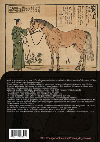 Produktbild: Ra&ccedil;as de Cavalos e Equinos: Guia Completo de Cavalos de Sangue Quente a P&ocirc;neis