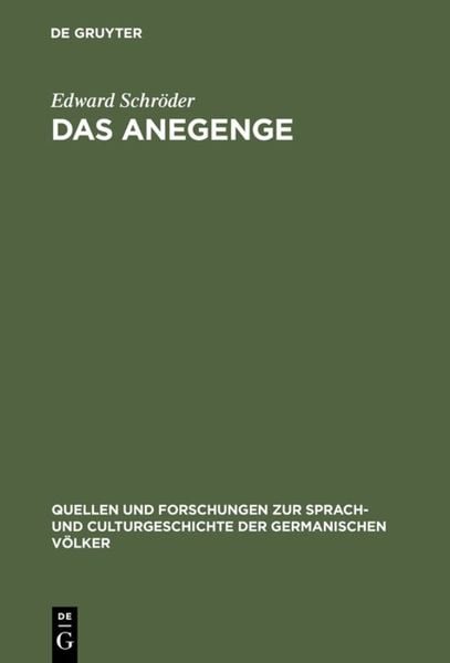 Produktbild: Das Anegenge